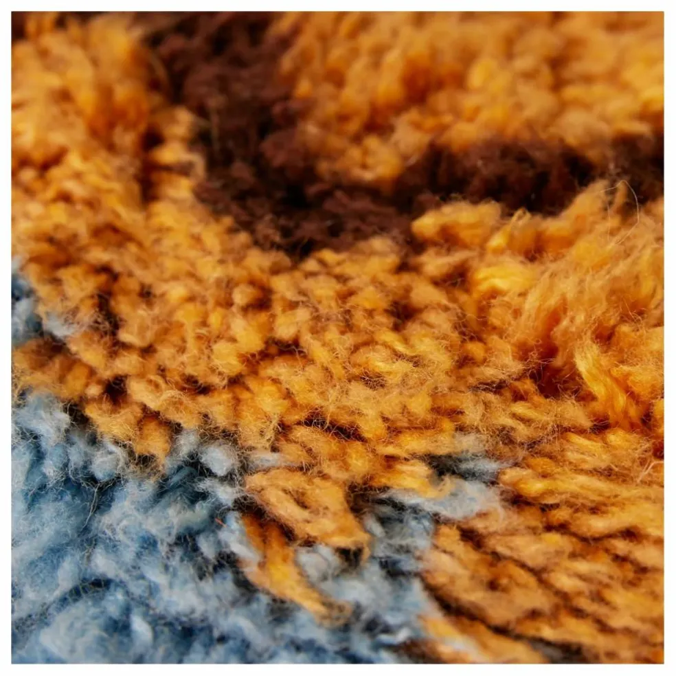 Tapis en laine Funk | Miel