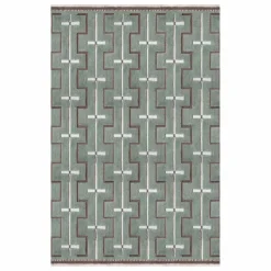 Tapis en laine Johanna | Sauge