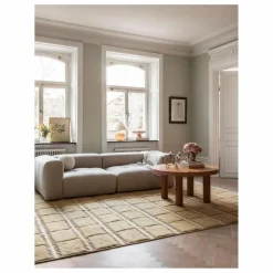Tapis en Laine Lilly | Jaune moutarde
