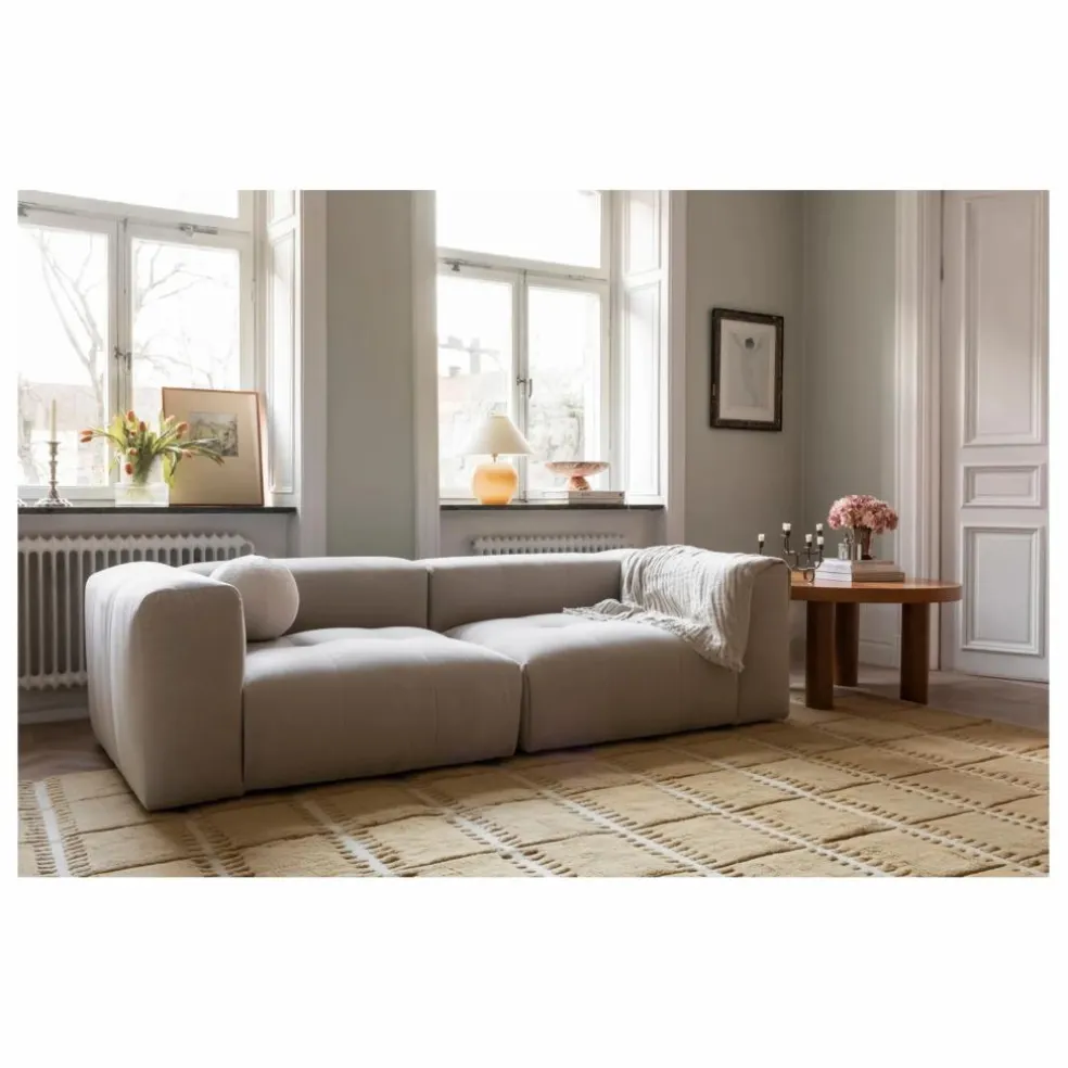 Tapis en Laine Lilly | Jaune moutarde