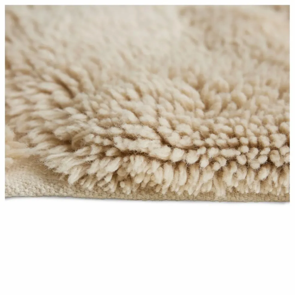 Tapis en laine Limitless | Crème