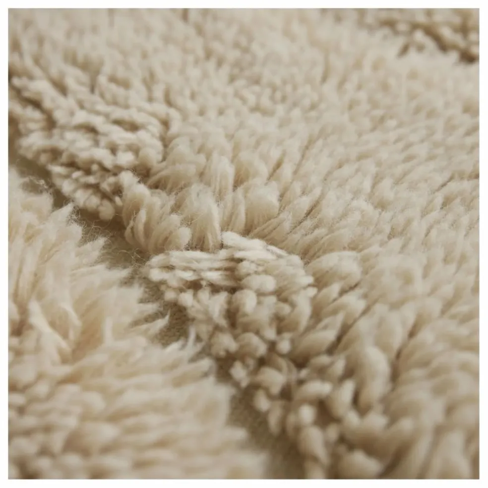Tapis en laine Limitless | Crème