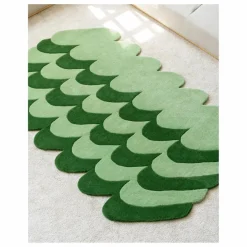 Tapis en laine Pasto | Vert