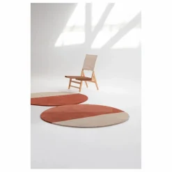 Tapis en laine Pearls | Brique