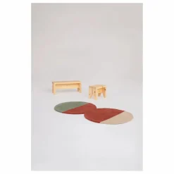 Tapis en laine Pearls Runner 2 | Rouge