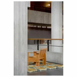 Tapis en laine Pergola, Evelina Kroon | Jaune moutarde
