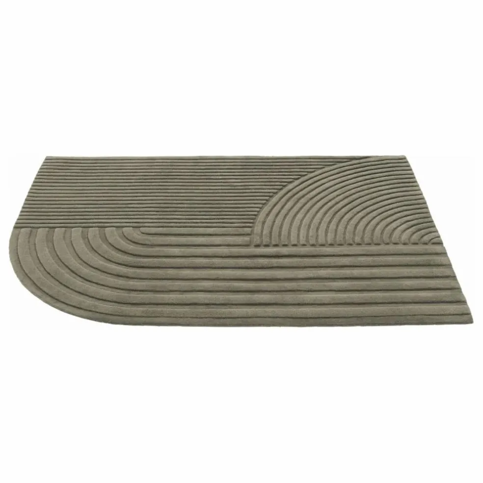 Tapis en laine Relevo, Studiopepe | Taupe