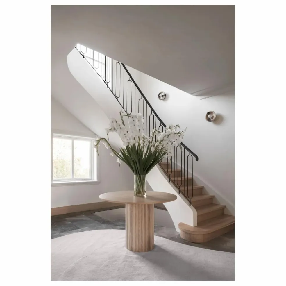 Tapis en Laine Residue | Blanc