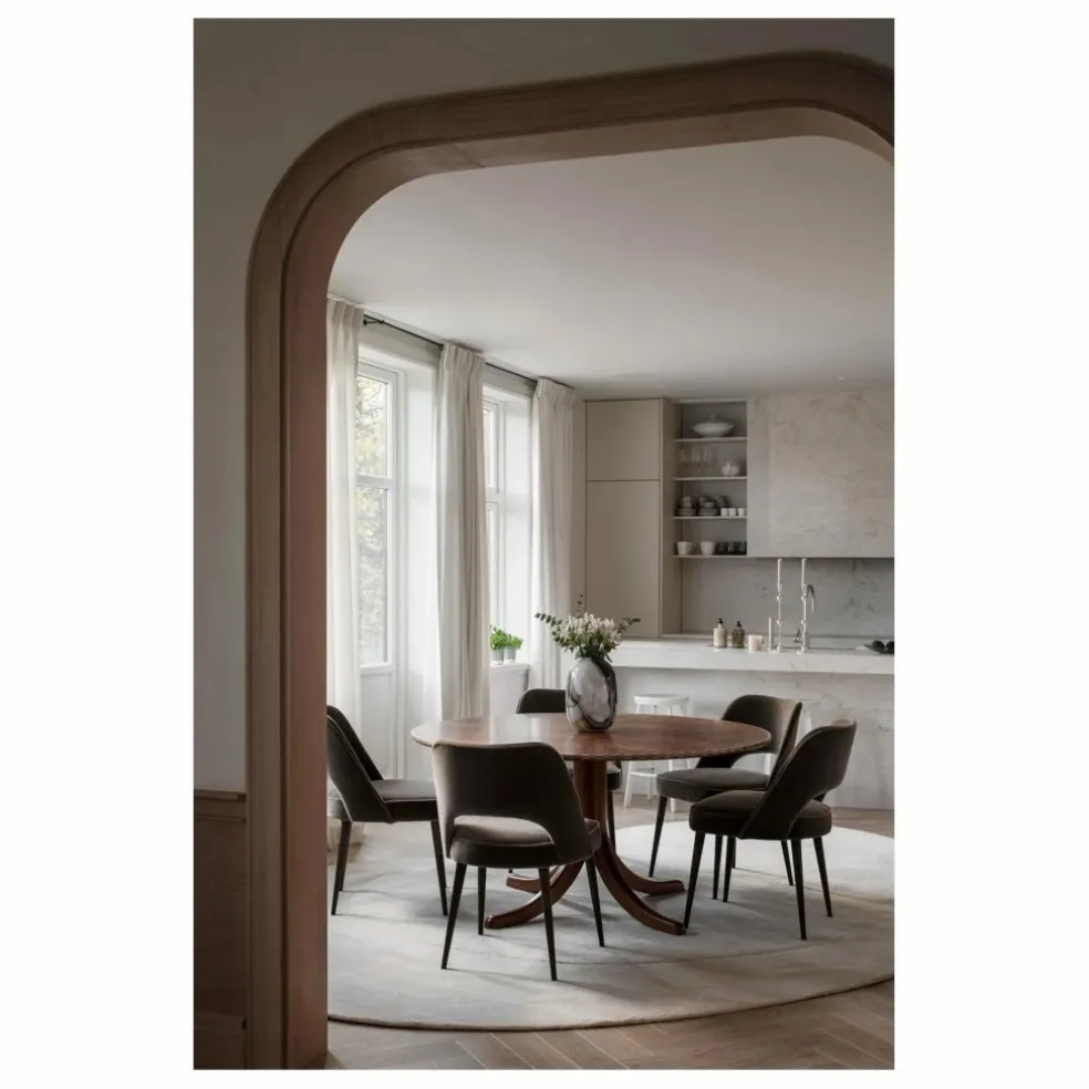 Tapis en Laine Residue | Blanc