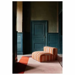 Tapis en laine Teklan Box, Tekla Evelina Severin | Corail