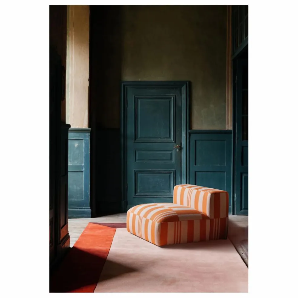 Tapis en laine Teklan Box, Tekla Evelina Severin | Corail