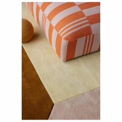 Tapis en laine Teklan Box, Tekla Evelina Severin | Jaune