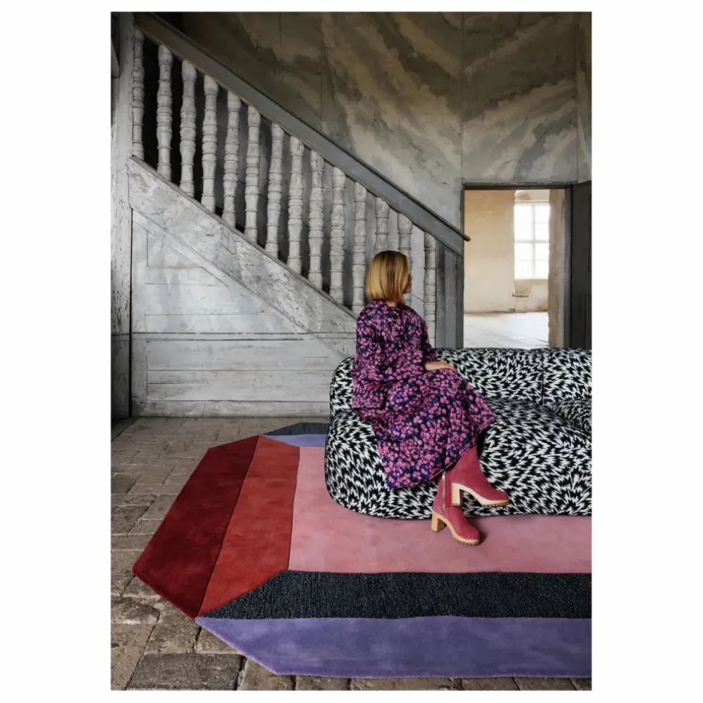 Tapis en laine Teklan Crystal, Tekla Evelina Severin