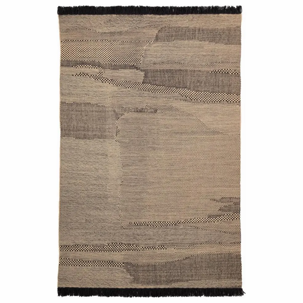 Tapis en laine Wasabi | Gris
