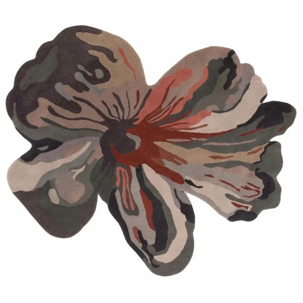 Tapis Flora Bloom 4 | Gris
