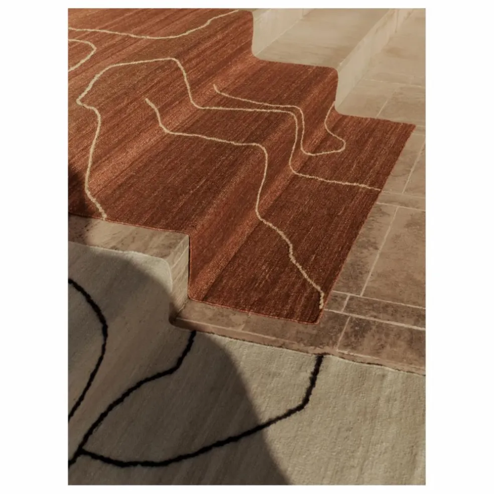 Tapis Gesso | Terracotta