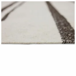Tapis kelim rayé | Crème