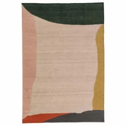 Tapis Kilim Tones | Beige rosé