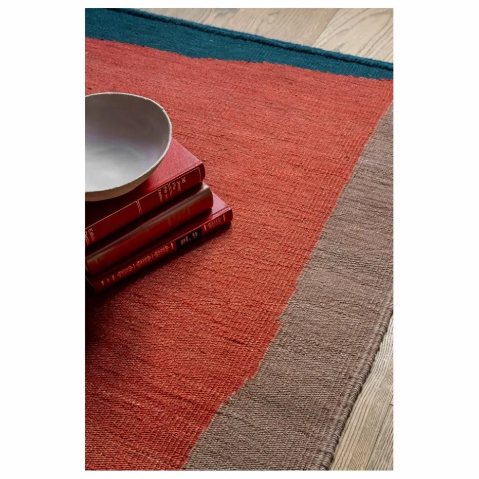 Tapis Kilim Tones | Rouge