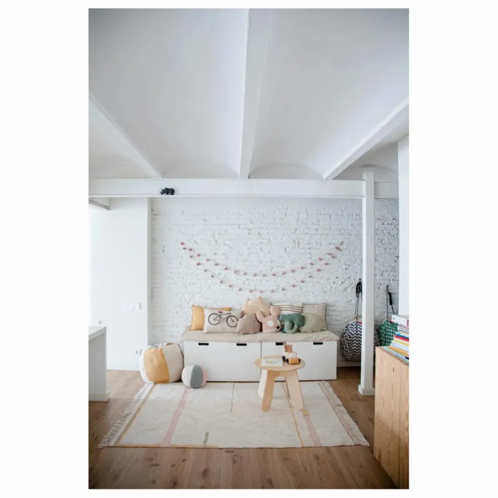 Tapis Lanes | Beige Nude