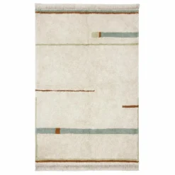 Tapis Lanes | Bleu gris