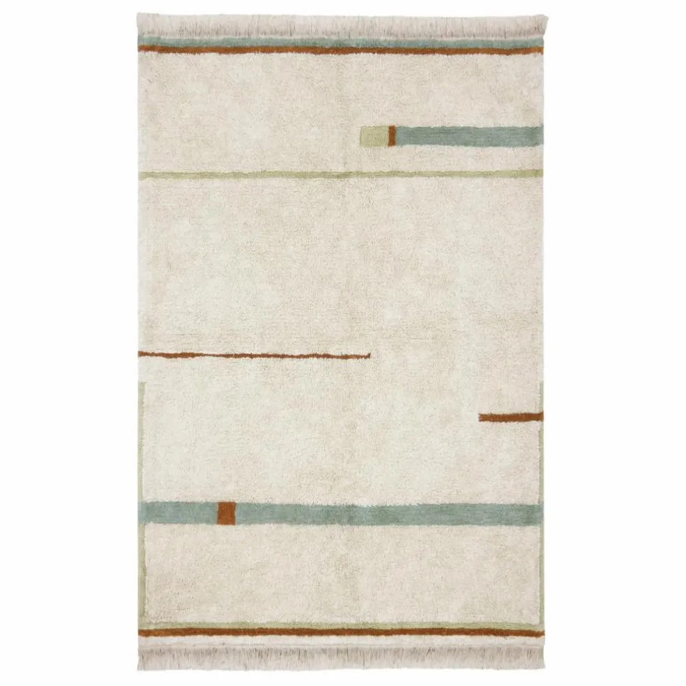 Tapis Lanes | Bleu gris