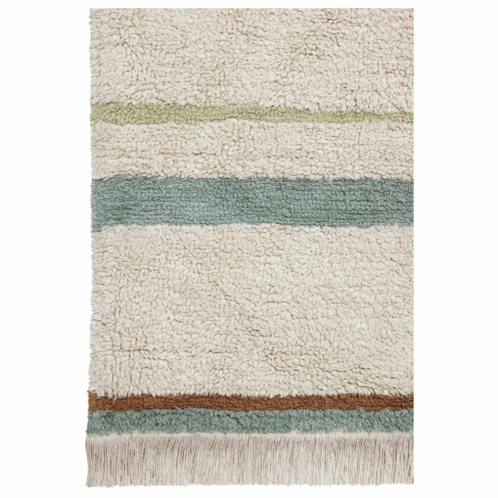 Tapis Lanes | Bleu gris