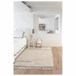 Tapis Lanes | Bleu gris