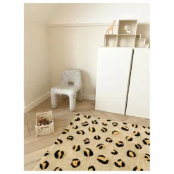 Tapis Léopard en laine