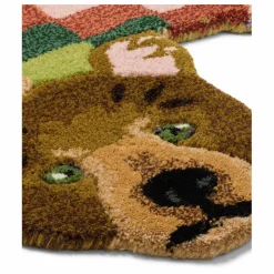 Tapis ours Archie en laine