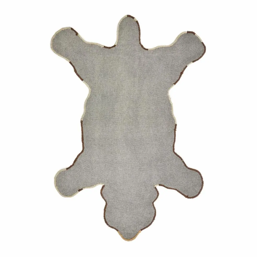 Tapis Ours en laine | Marron
