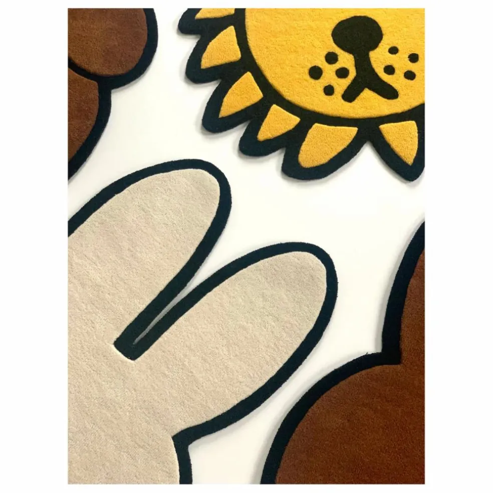 Tapis ours Snuffie Miffy | Marron