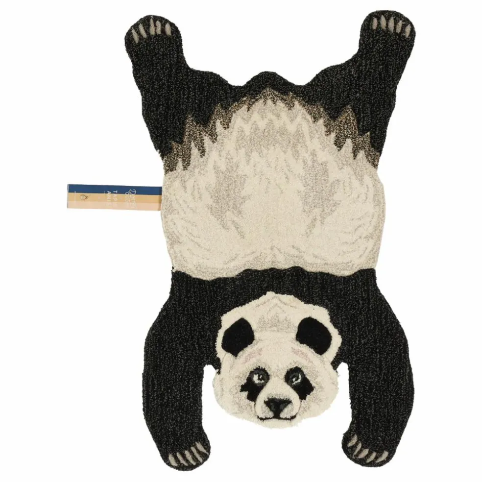 Tapis Panda en laine | Ecru