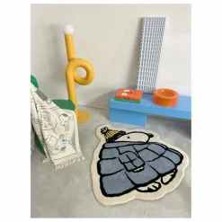 Tapis Peanuts Doudoune | Bleu