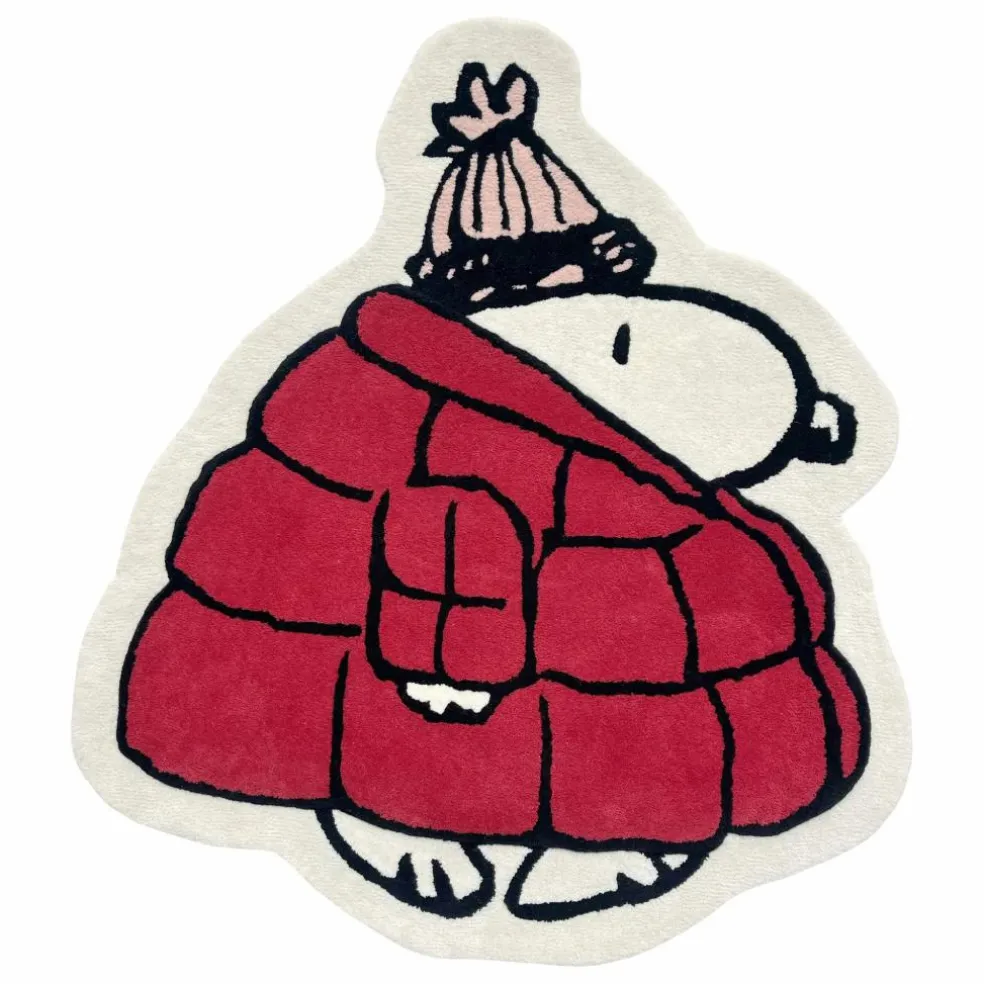 Tapis Peanuts Doudoune | Rouge
