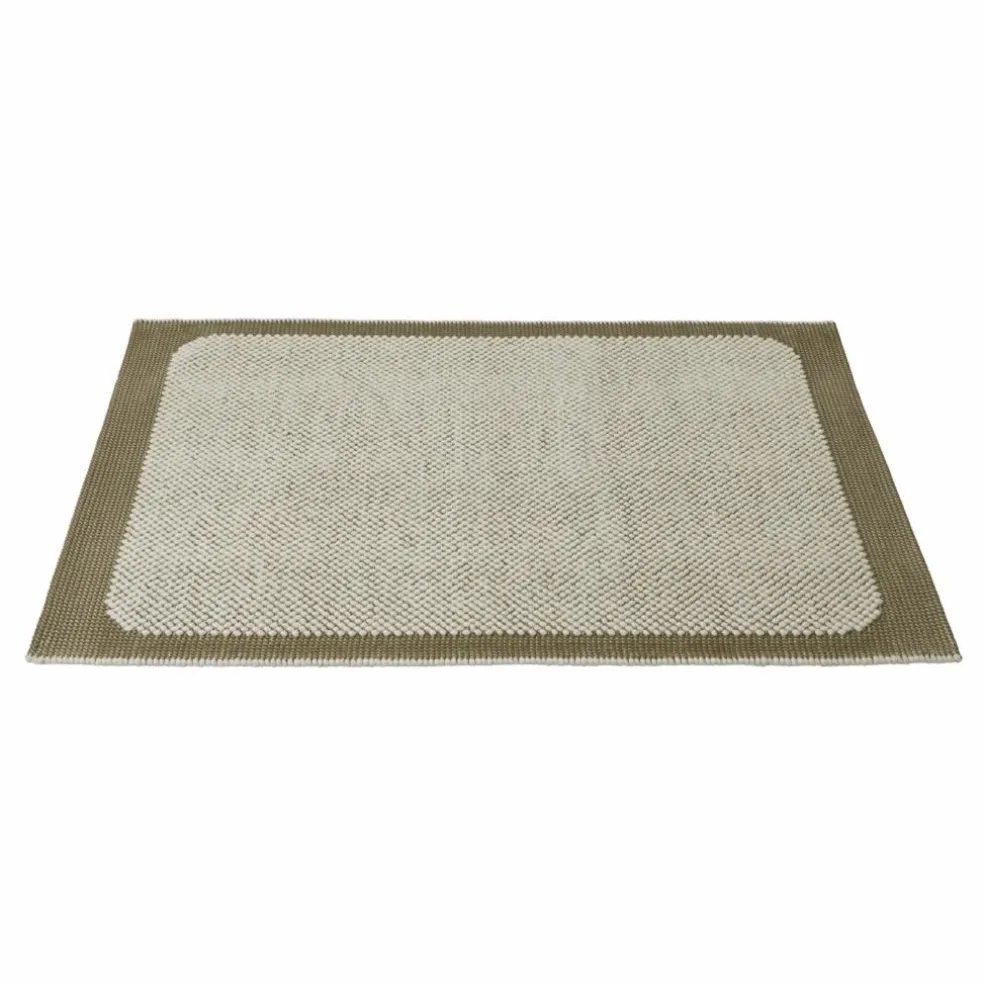 Tapis Pebble | Vert kaki