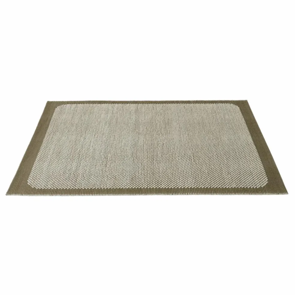 Tapis Pebble | Vert kaki