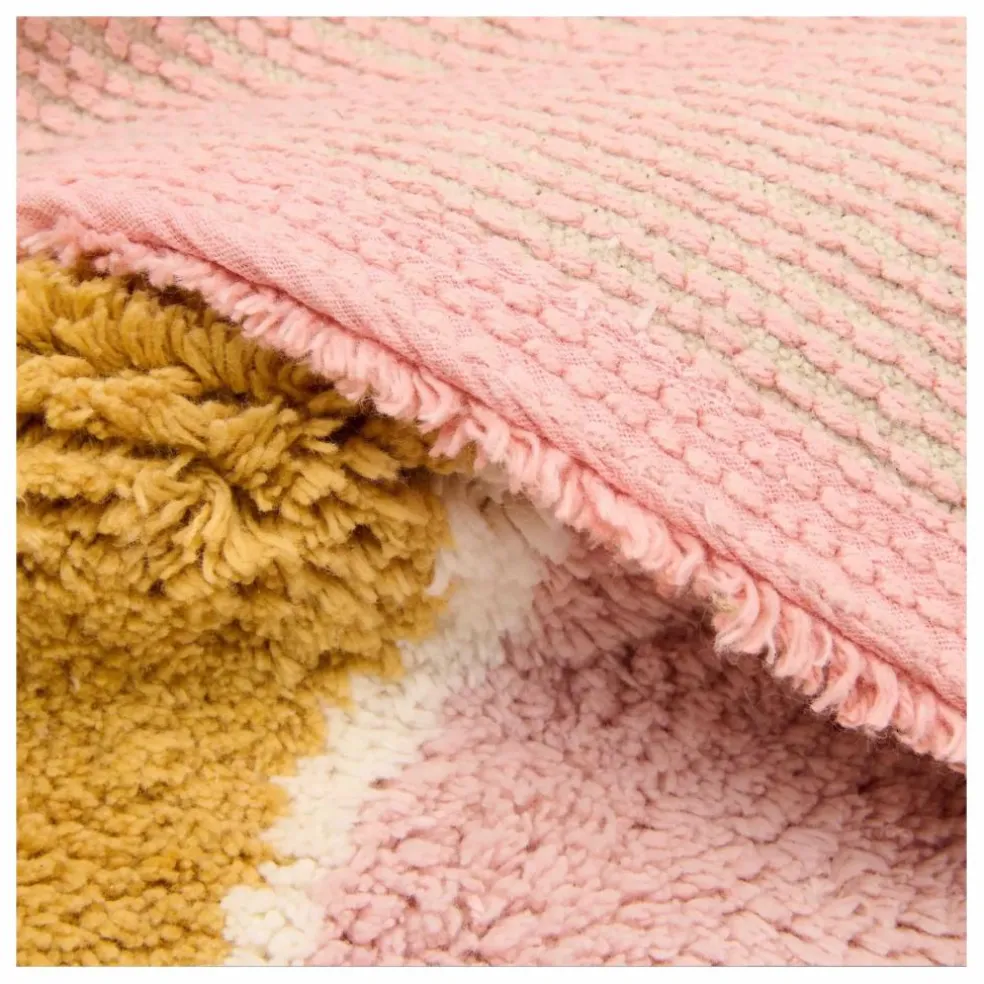 Tapis Rainbow - Rose - 80 x 130 cm | Rose