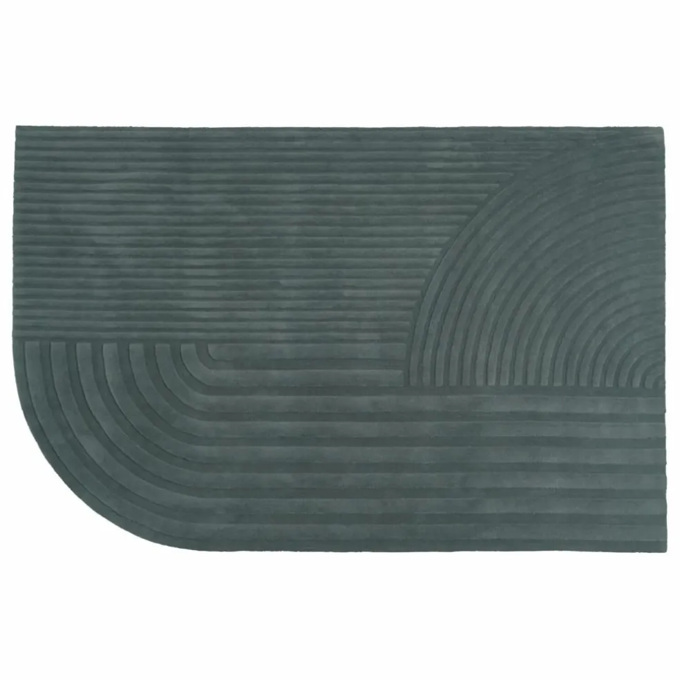 Tapis Relevo - Studio Pepe | Vert foncé