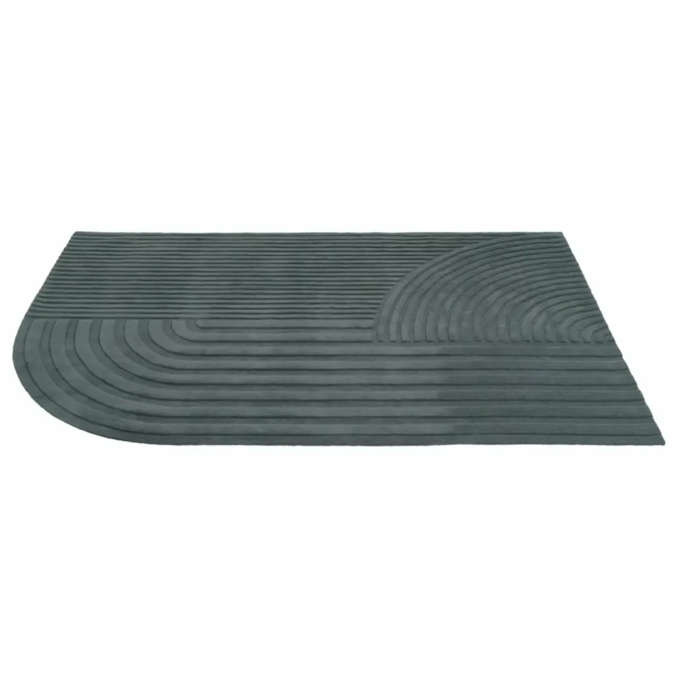Tapis Relevo - Studio Pepe | Vert foncé