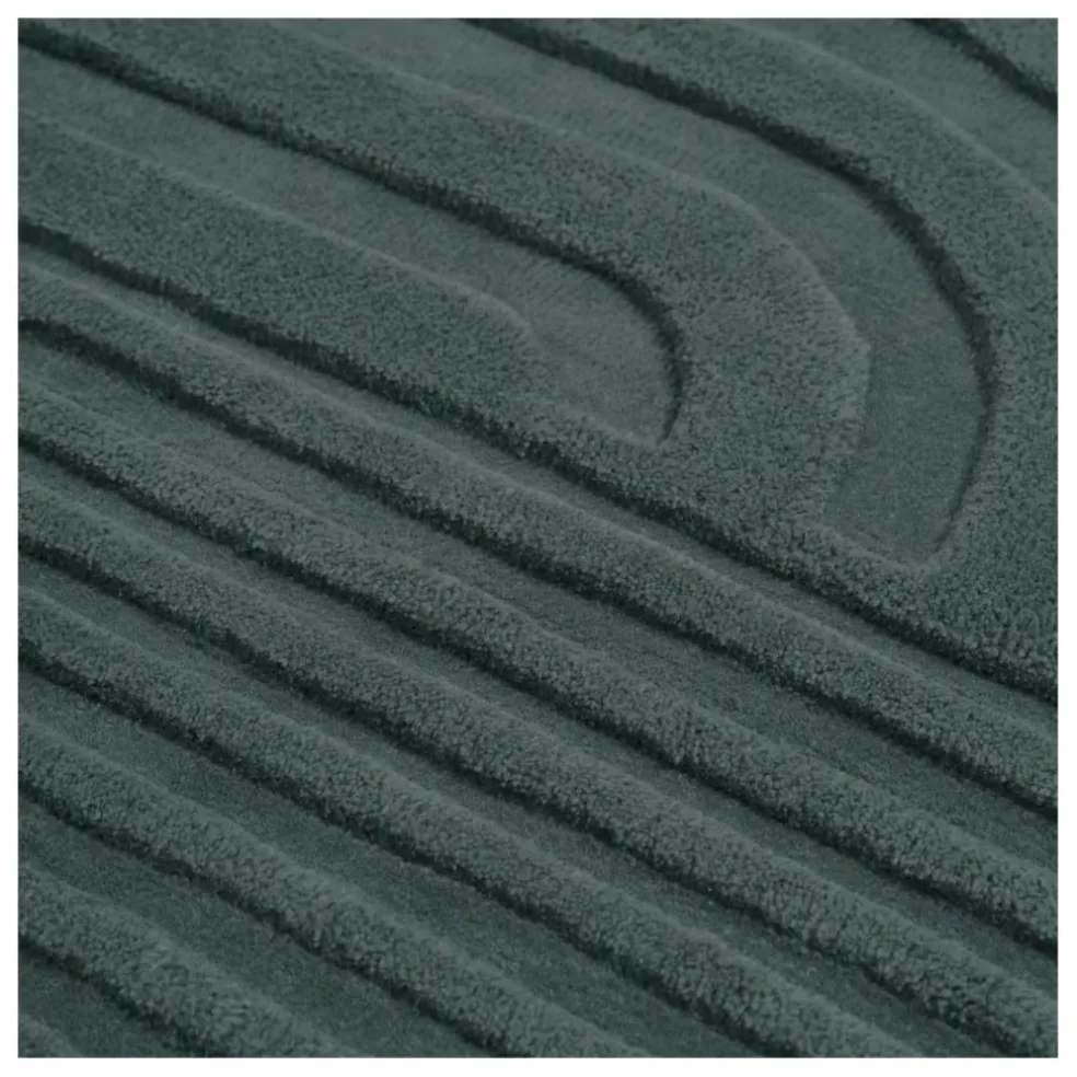 Tapis Relevo - Studio Pepe | Vert foncé