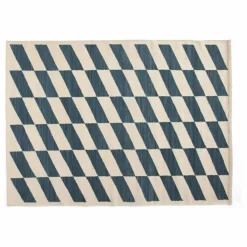 Tapis Shift Kelim | Bleu