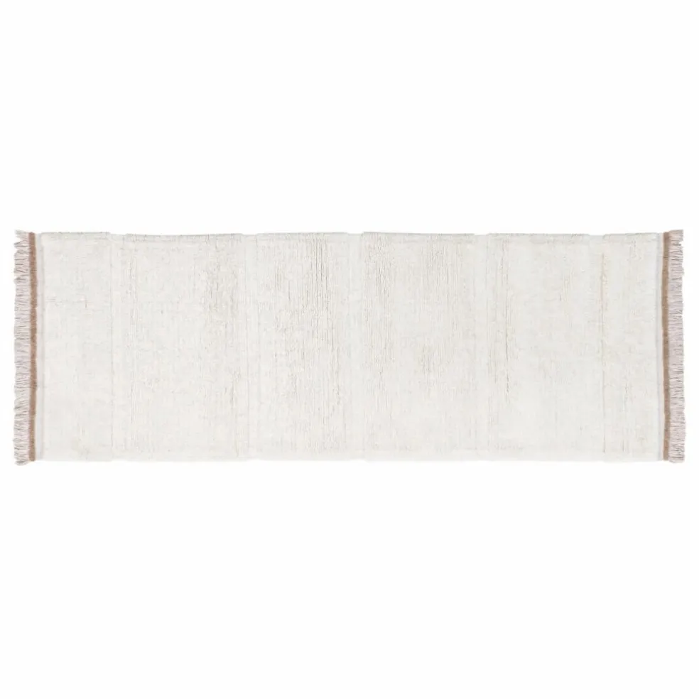 Tapis Steppe Runner | Blanc