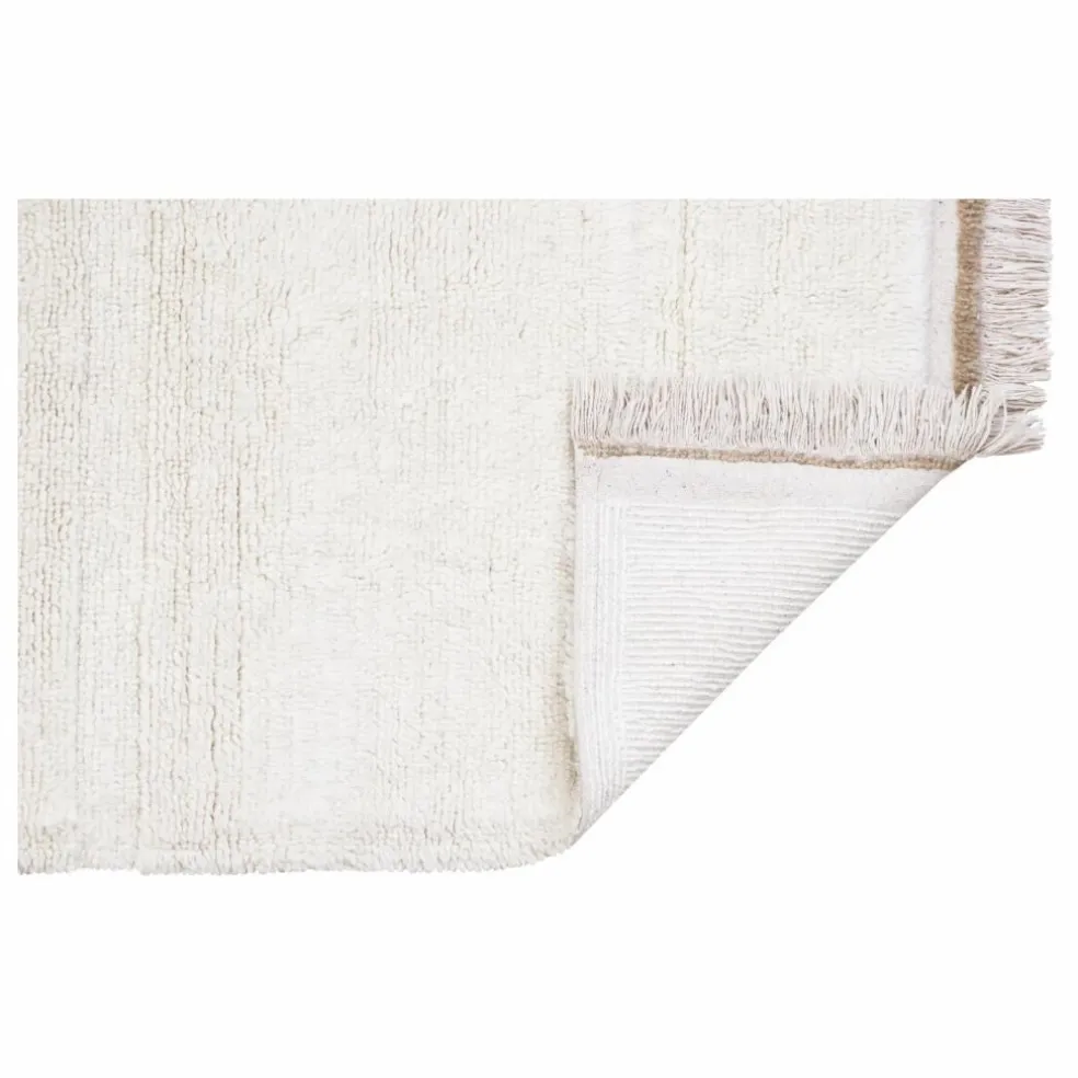 Tapis Steppe Runner | Blanc
