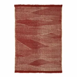 Tapis Telares en laine afghane | Rouge