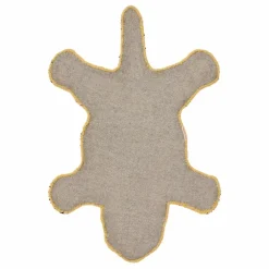 Tapis tigre Babul Bombay en laine | Marron