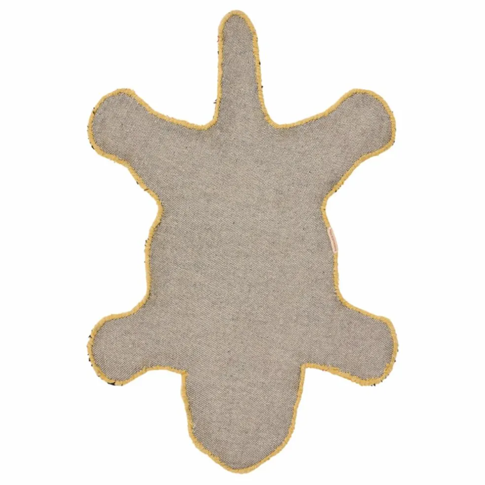 Tapis tigre Babul Bombay en laine | Marron