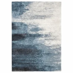 Tapis tissé Pacifik | Bleu