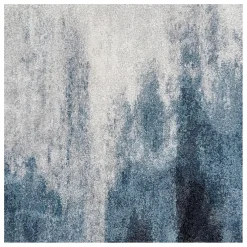 Tapis tissé Pacifik | Bleu