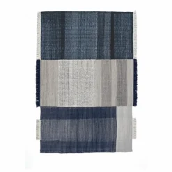 Tapis Tres, Elisa Padrón | Bleu
